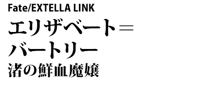 Fate/EXTELLA LINK　エリザベート＝バートリー　渚の鮮血魔嬢